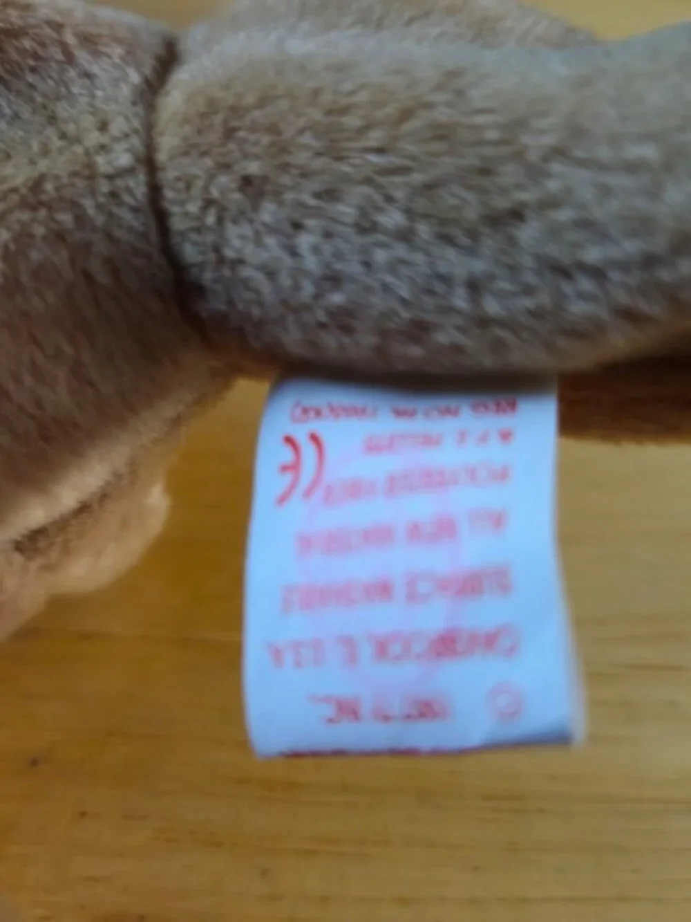 Ty Beanie Baby Spunky Tags Attatched